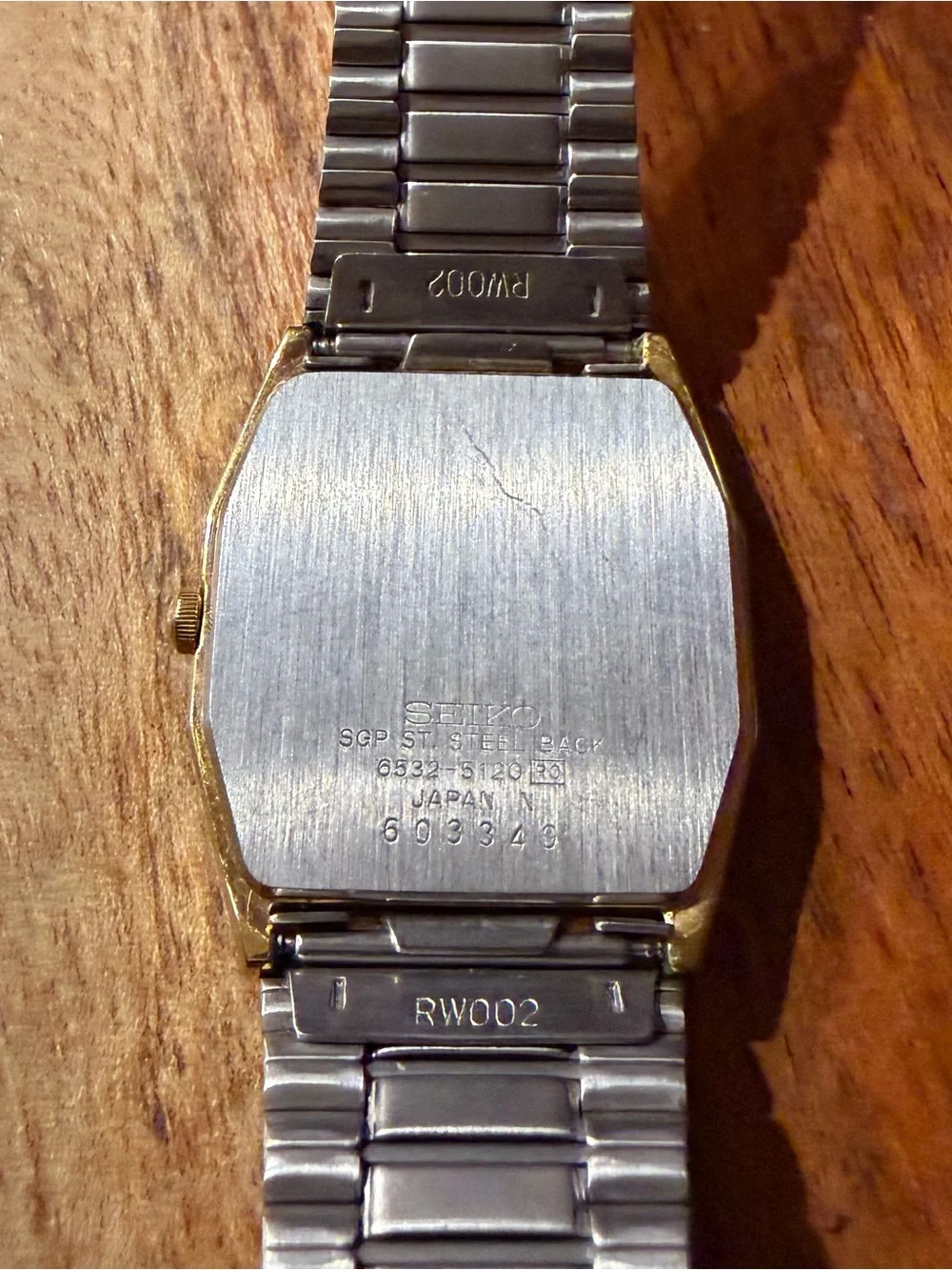Seiko Gold Tone Men’s Dress Watch with Gold Dial and Bracelet